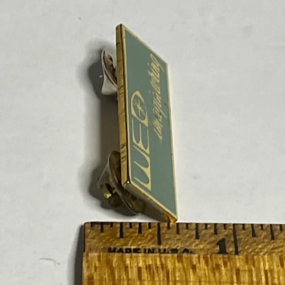 Disney Trading Pin WED Imagineering Milestone Lapel Hat Vest Pin Gold Tone 1.5